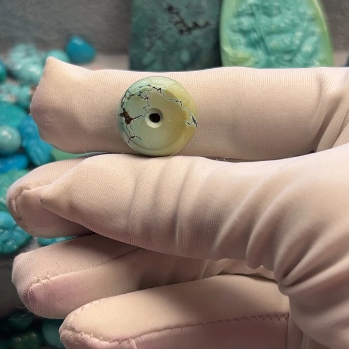 绿松石未镶嵌原矿保真