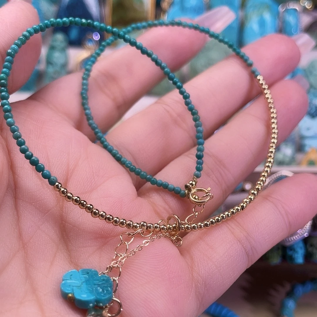 未镶嵌绿松石珠宝奇石