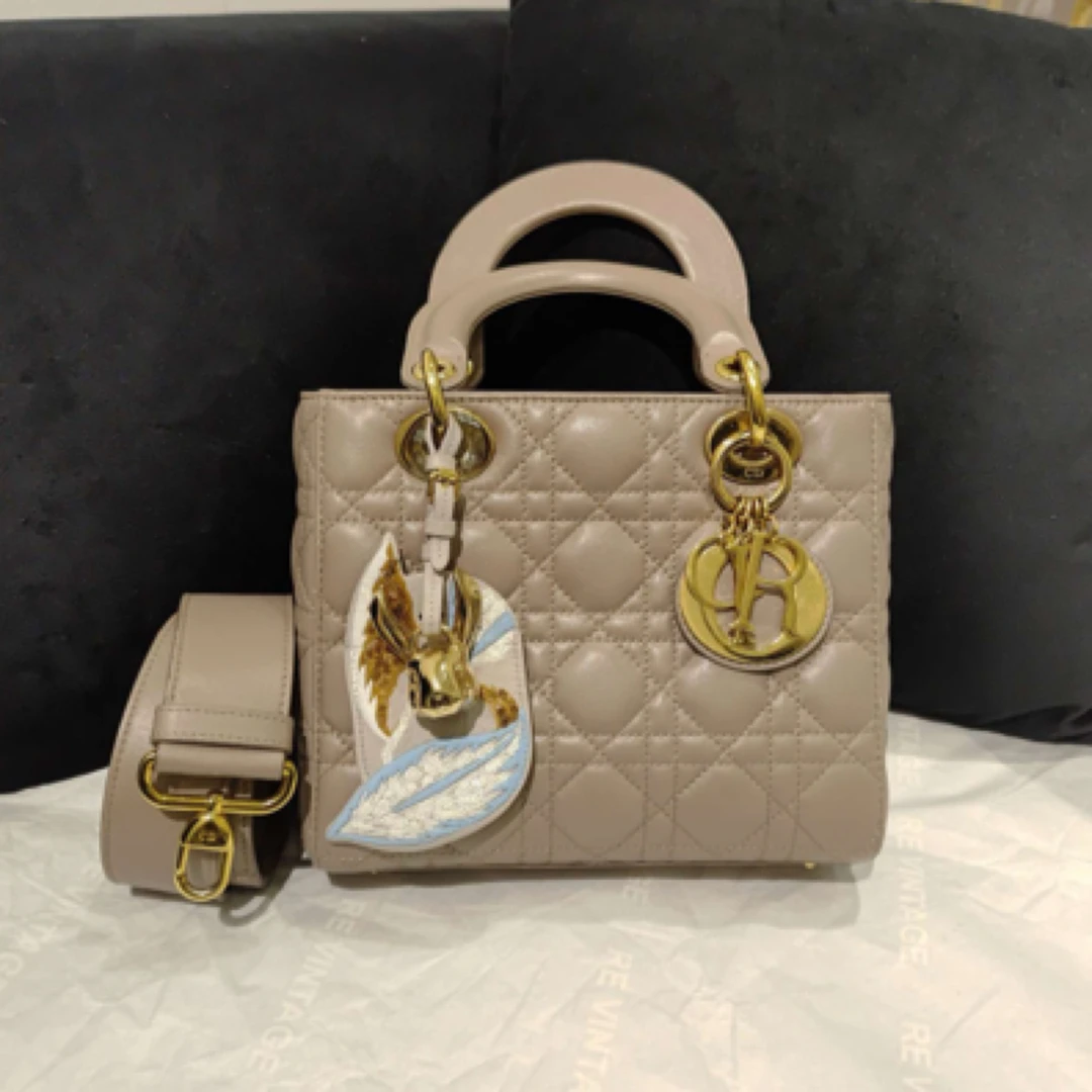 99新 DIOR/迪奥 Dior 迪奥 奶茶裸色四格戴妃  18-MA-1116