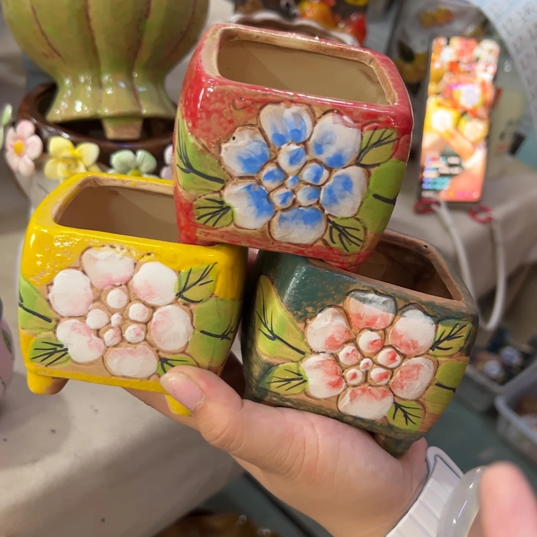 满20米秒退拉黑花盆