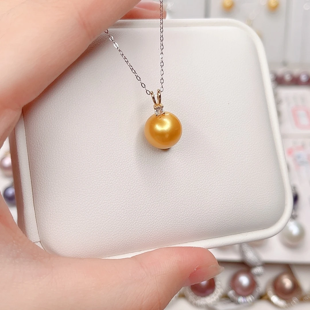 淡水珍珠吊坠(赠链)合金