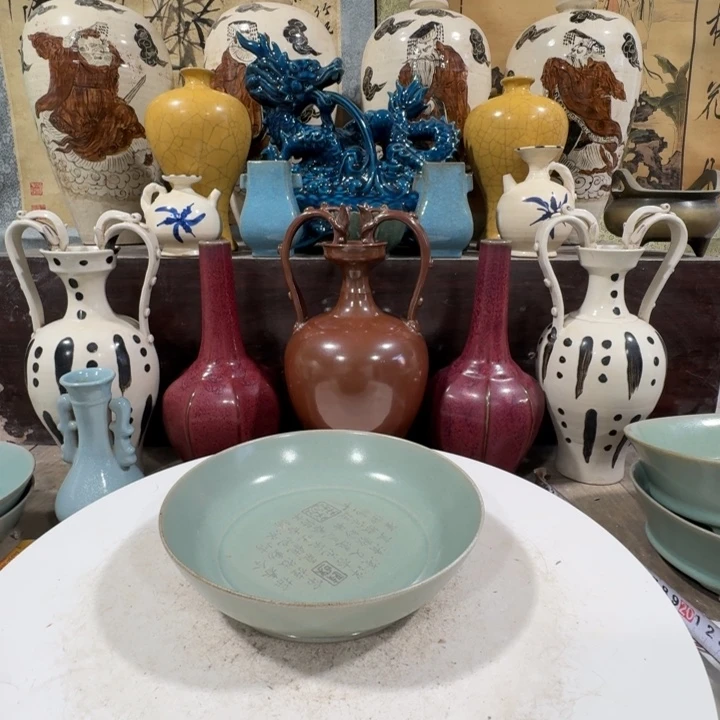 茶盏手工制作陶瓷摆件