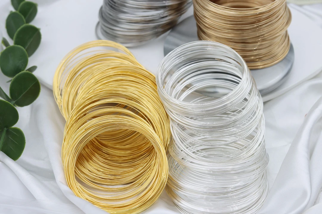 记忆钢圈diy手工串珠圈纯色配件不易变形还是会变的