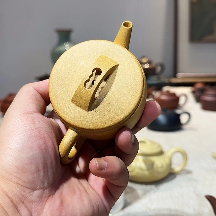 疯***顶茶壶紫砂大口汉瓦