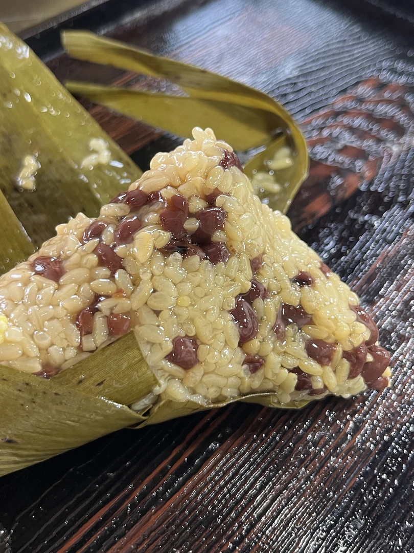 陕北牛角粽子(红豆馅）传统手工制作顺丰包邮