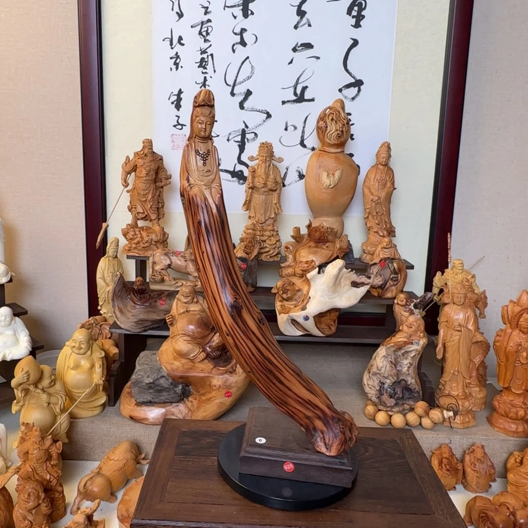 崖柏小木匠艺雕一物一拍