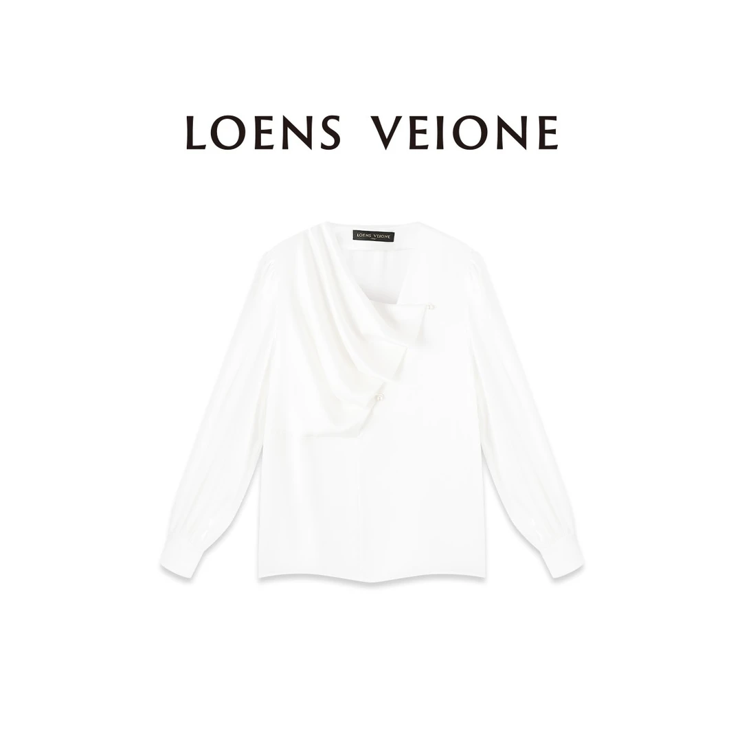 LOENS VEIONE/罗拉 【鲲之梦境】【醋酸】时尚设计宝藏T恤24CVCH0115N