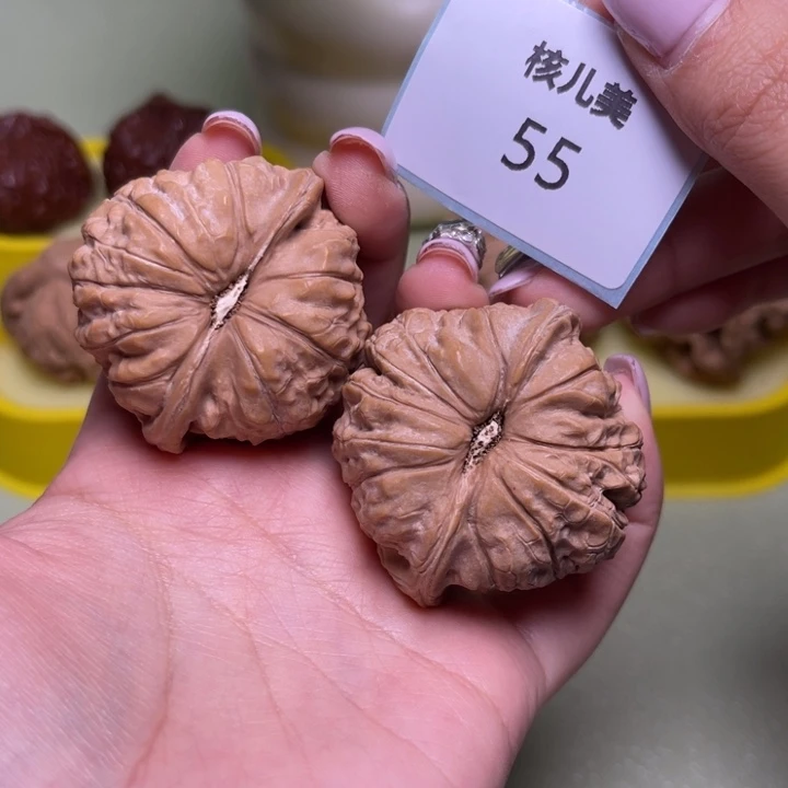 文玩核桃把件杨**r南瓜墩44.55