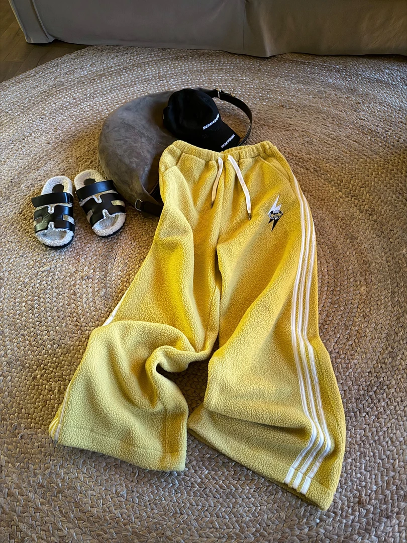 VIVID FAD重工摇粒绒休闲裤(男女同款)KZ601