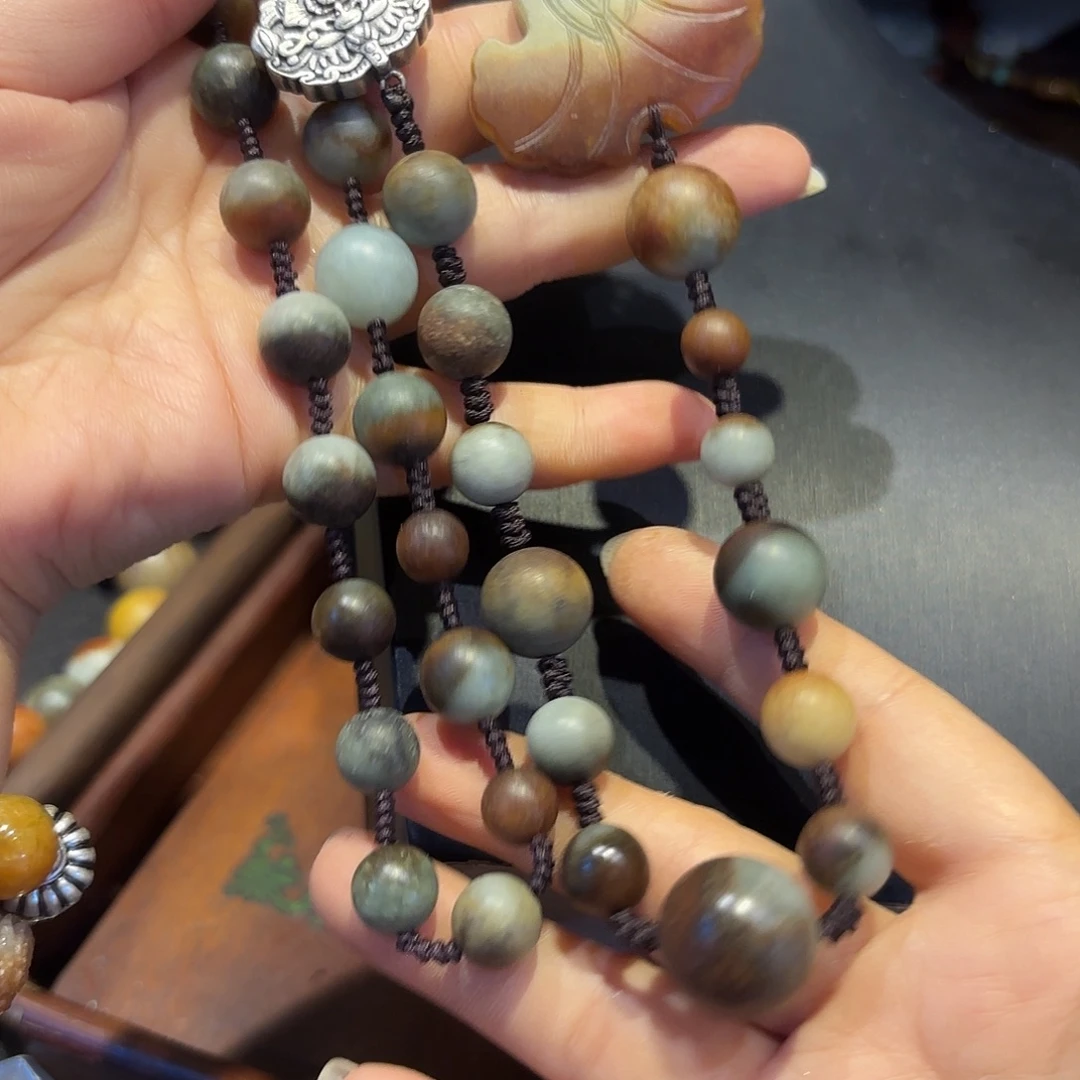 翡翠未镶嵌颈饰原创