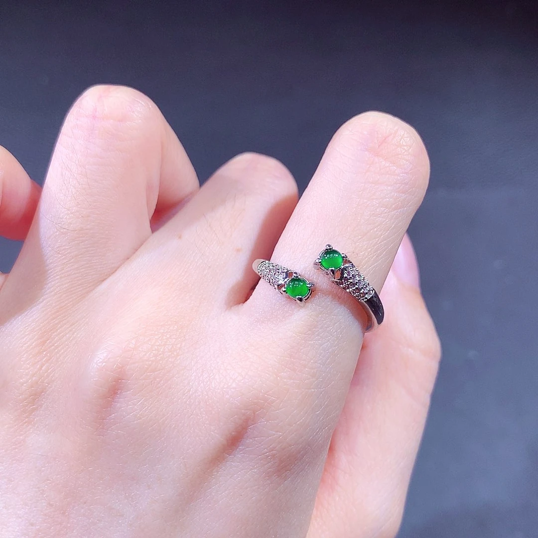 未镶嵌戒指翡翠翡翠