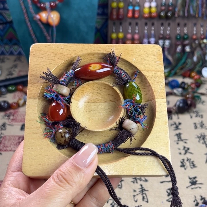 玛瑙/玉髓未镶嵌手链