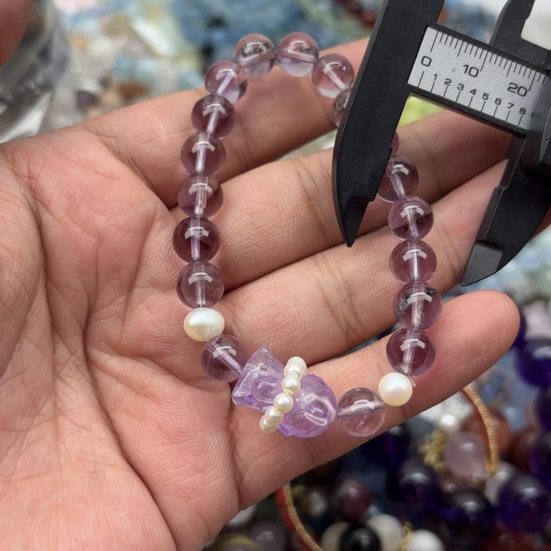 水晶银S925镶嵌手链