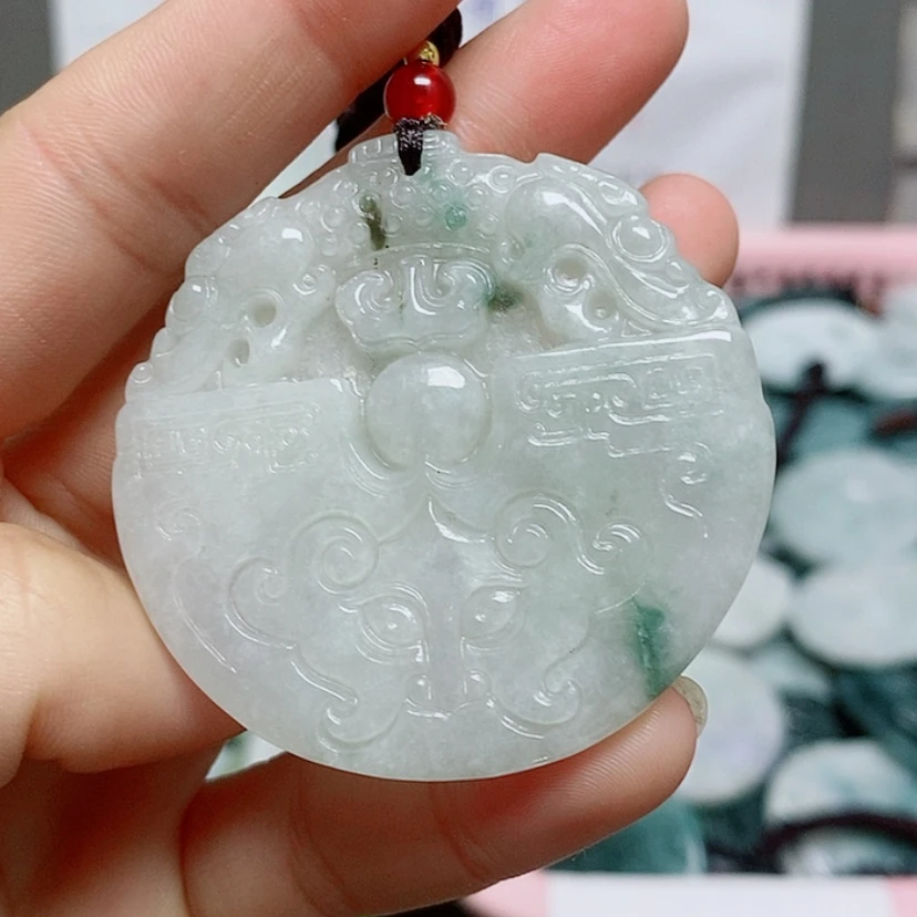 【闪购商品】翡翠颈饰未镶嵌纯天然