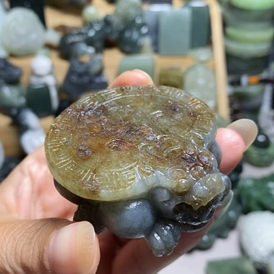 未镶嵌和田玉（糖玉）珠宝半成品奥****户