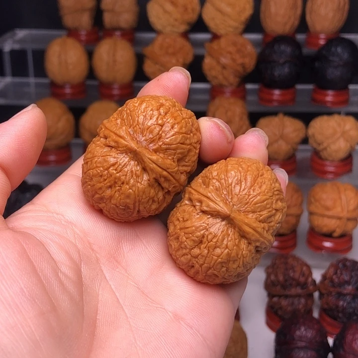 吊坠文玩核桃4大黄金印