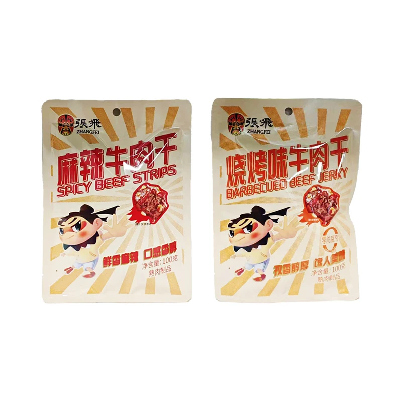 张飞劲道牛肉干【100g/袋】