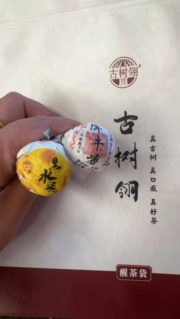 古树翎[犀牛塘、黑水梁子]高端古树普洱生茶试饮装
