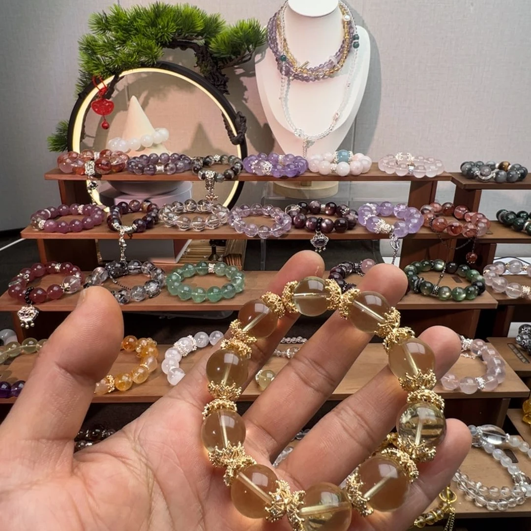 水晶珠宝半成品未镶嵌