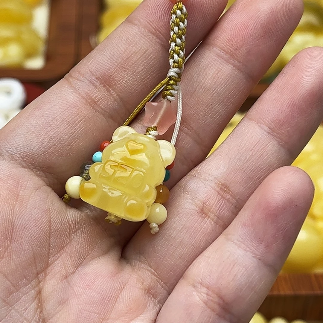 蜜蜡未镶嵌裸石天然