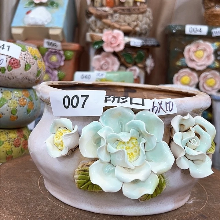 红陶粗陶多肉花盆