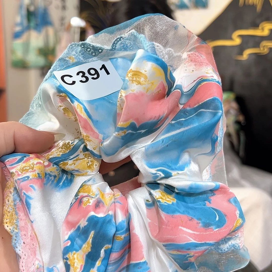 喜****?391大蕾丝发圈手作