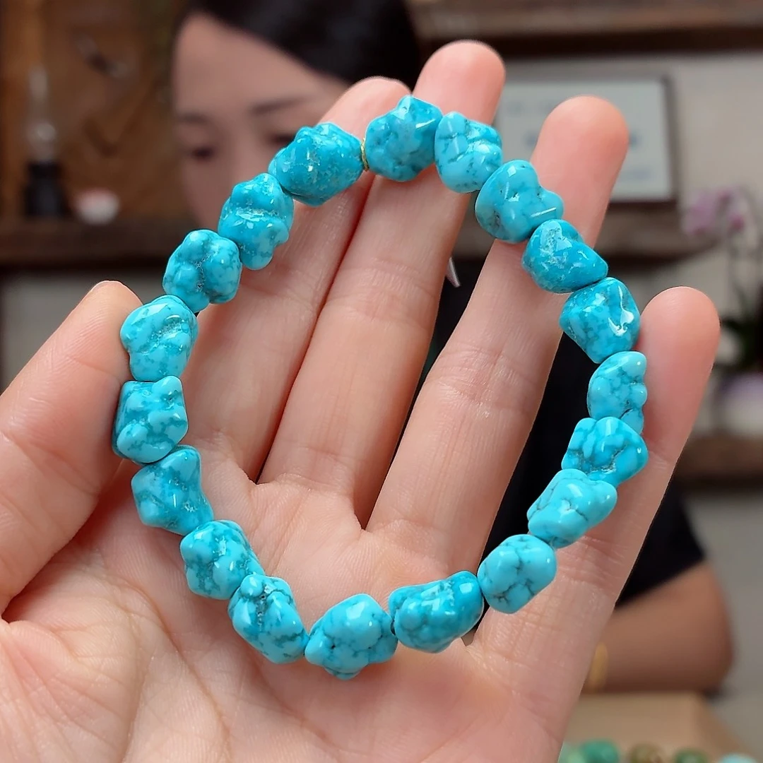 未镶嵌绿松石珠宝奇石