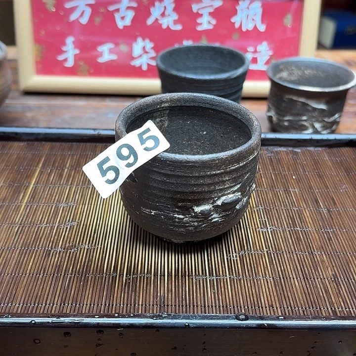 纯手工制作粗陶茶具