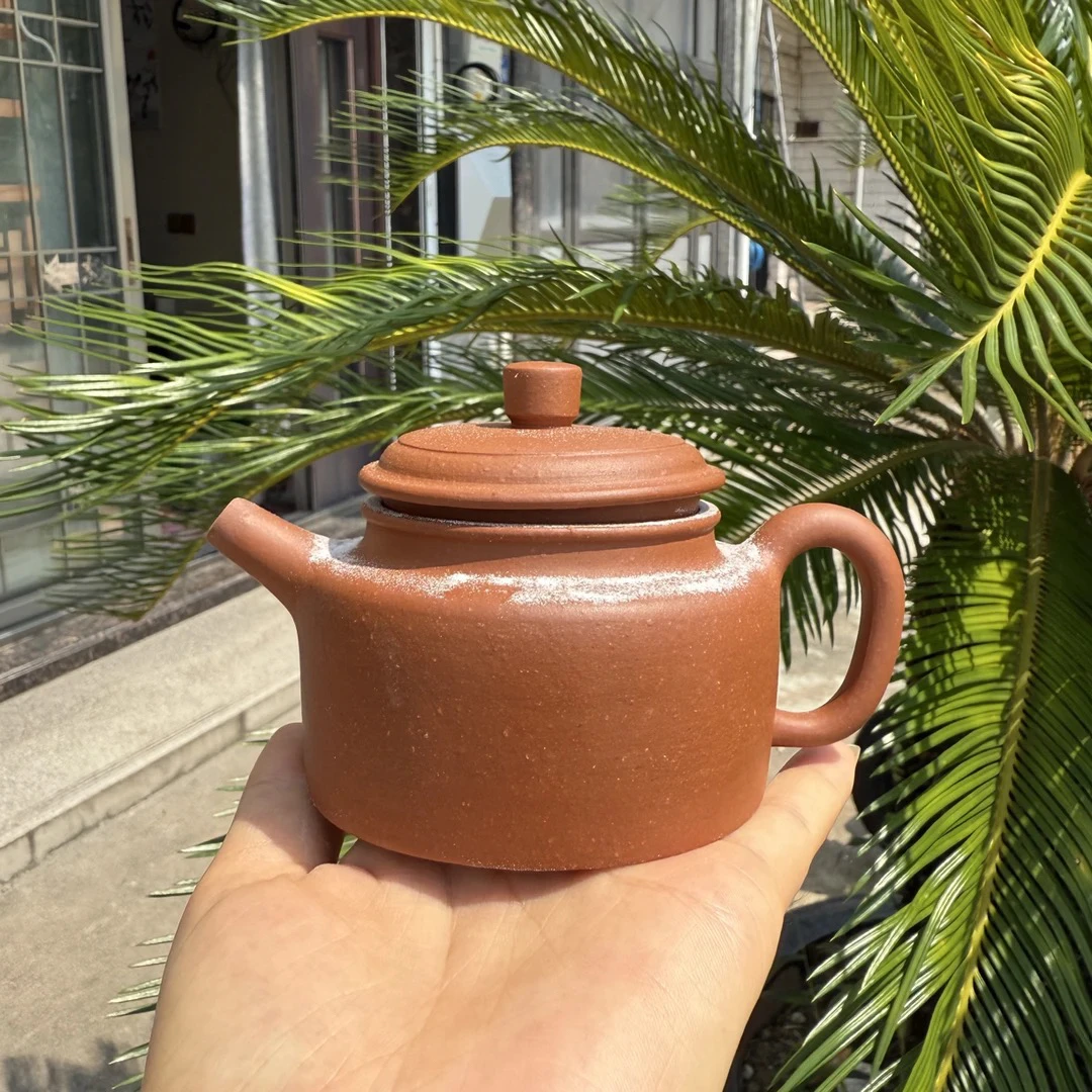 朱泥全手工德中190cc左右瑕疵不挑