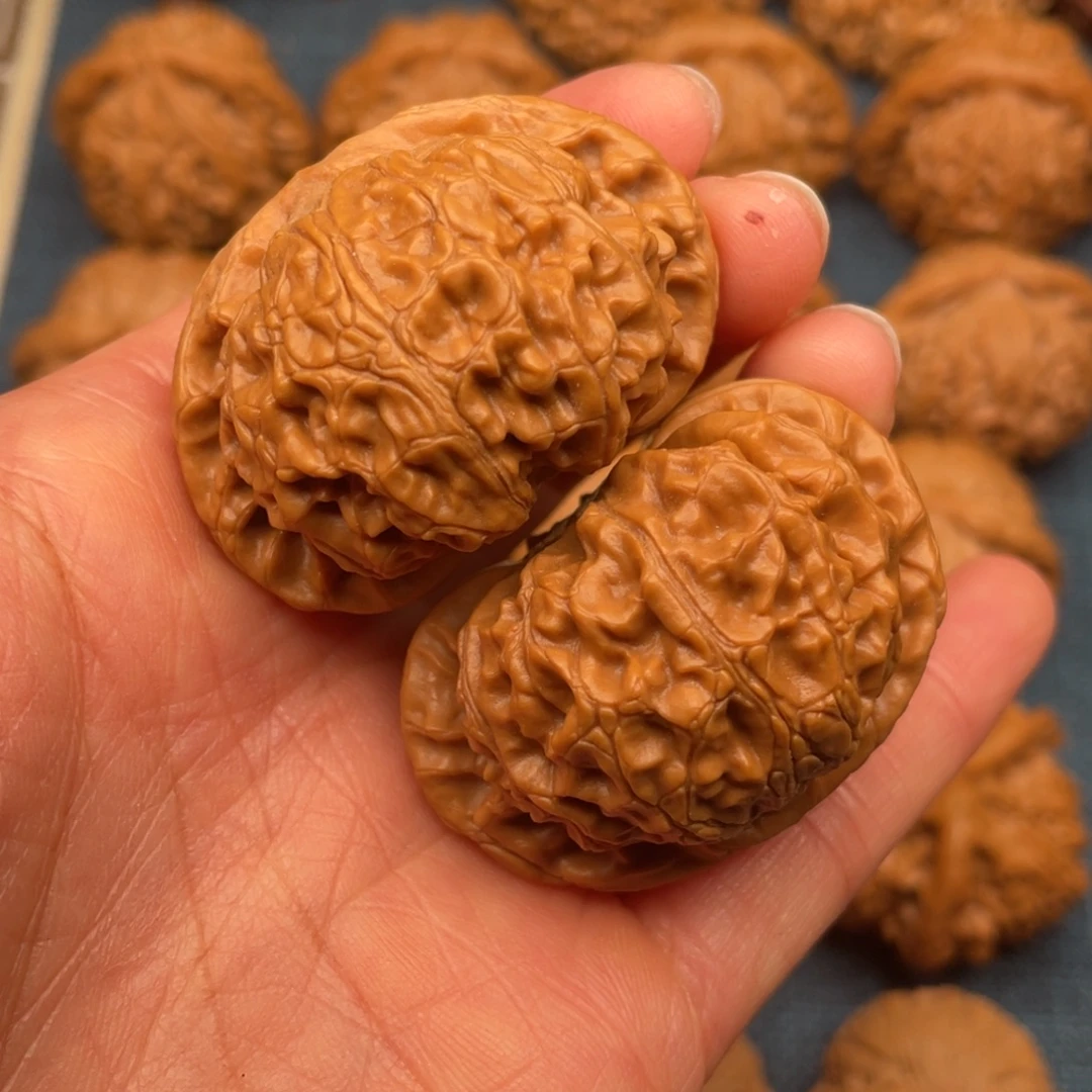 文玩核桃把件44全品肉宫灯