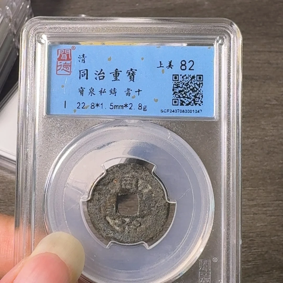 铜A闻博文化同治重宝