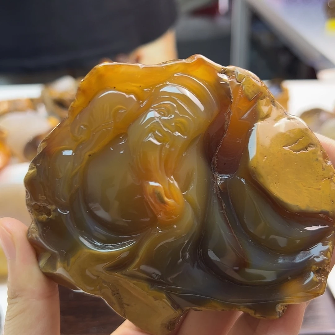 玛瑙/玉髓未镶嵌颈饰