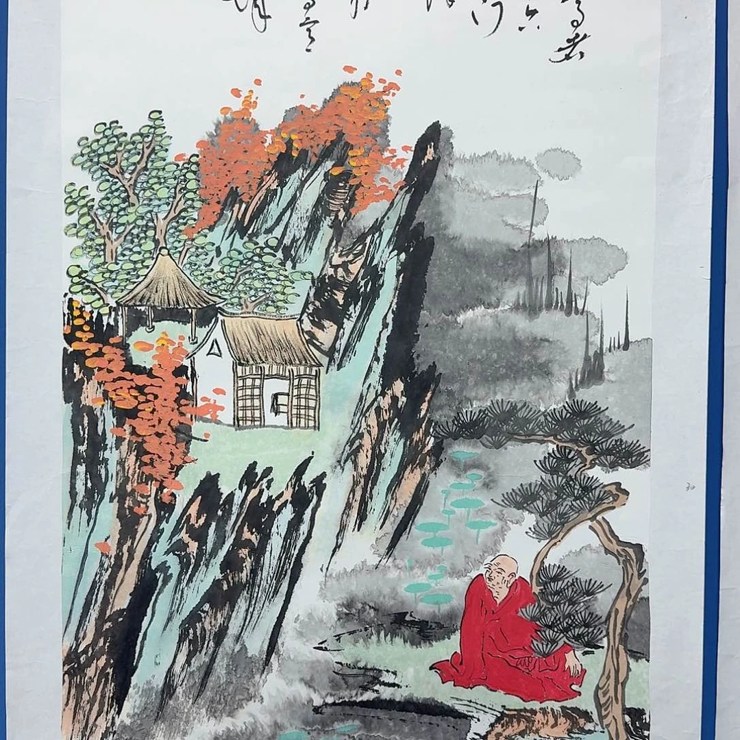 国画多次参加国内外大型