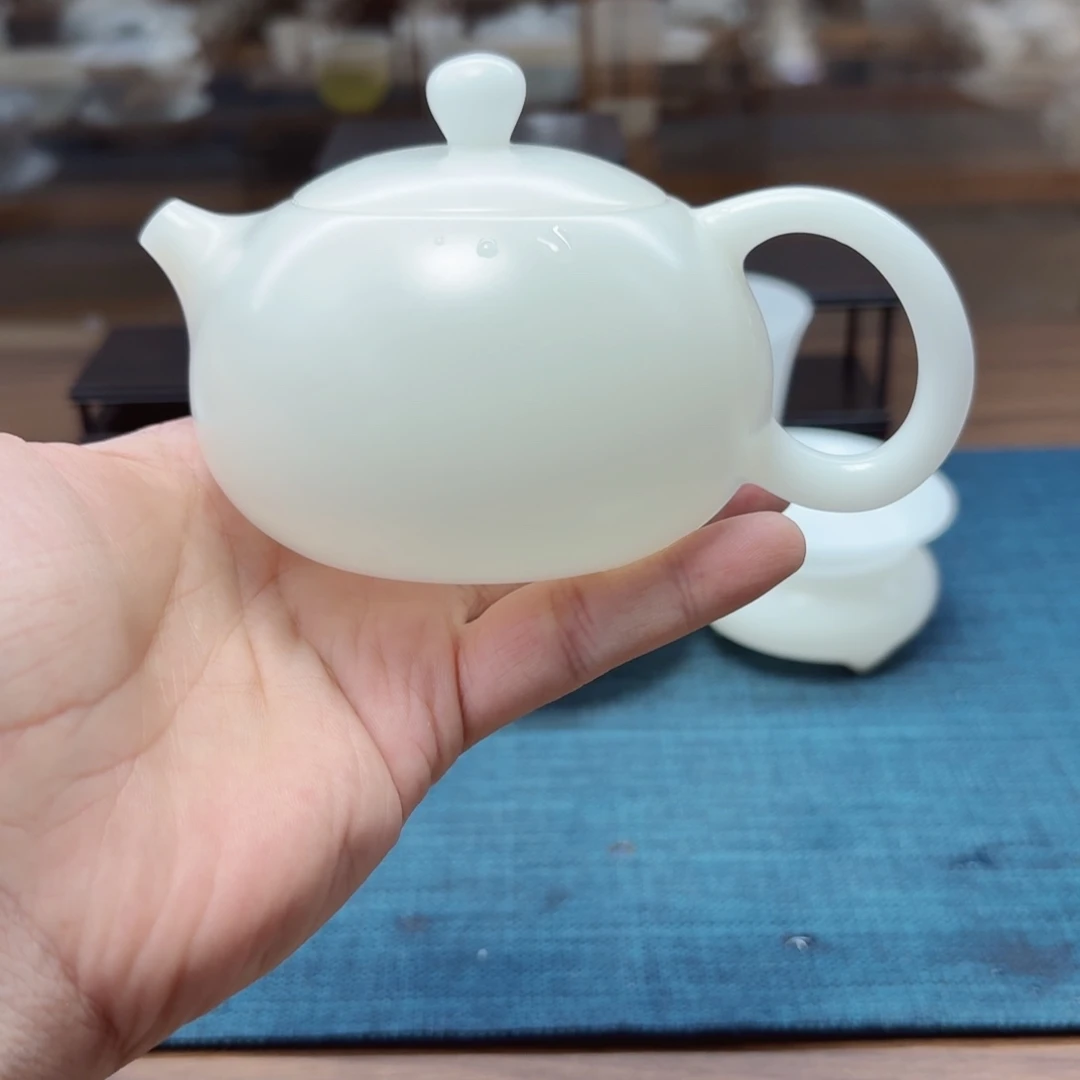 凤鸣素烧薄胎璞玉