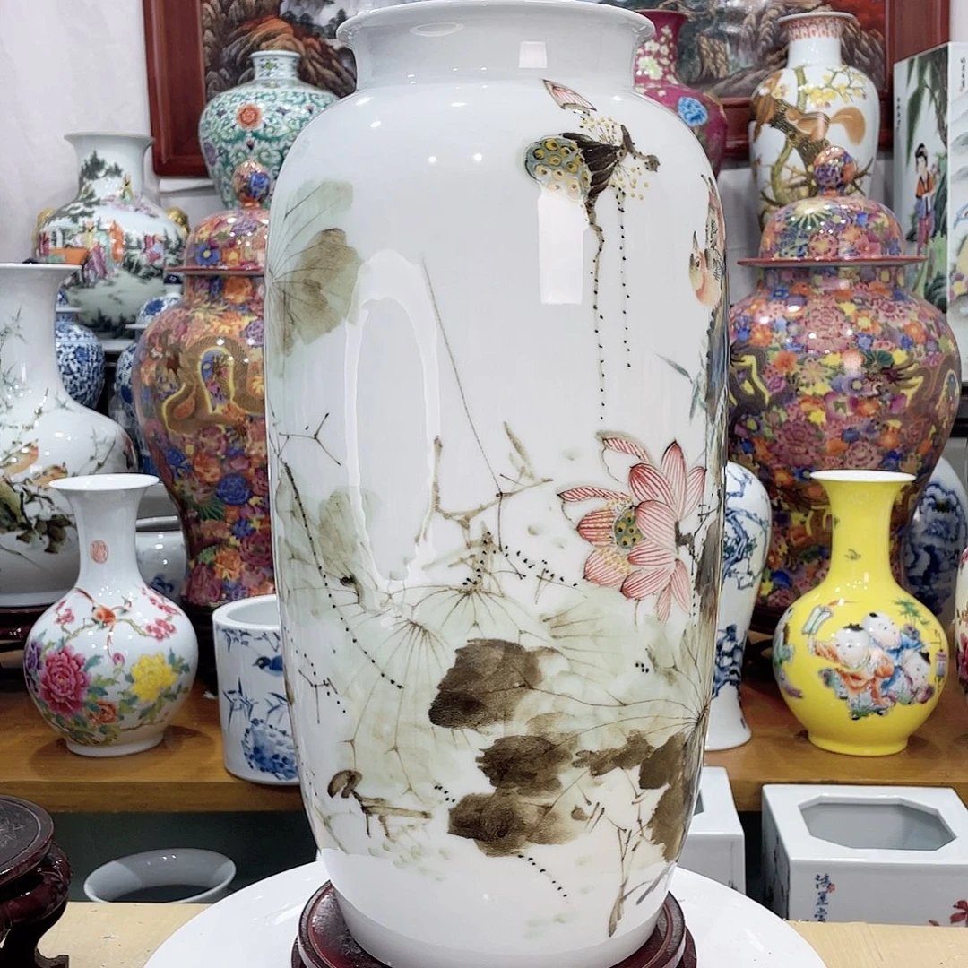 岁***机摆件景德镇陶瓷艺术