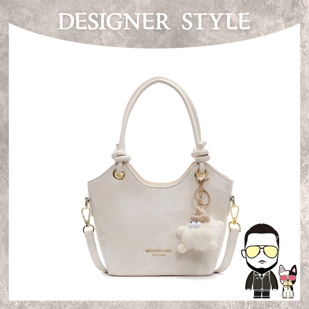 【左九设计师款】时尚休闲单肩手提包YF9125