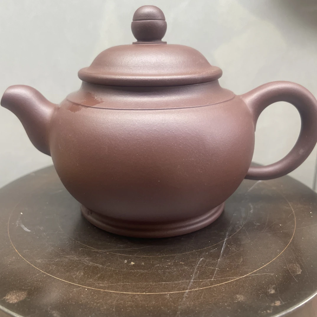 宜兴原矿紫泥全手工制作贵妃壶
