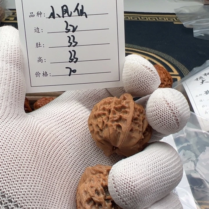 吊坠文玩核桃小凤仙259