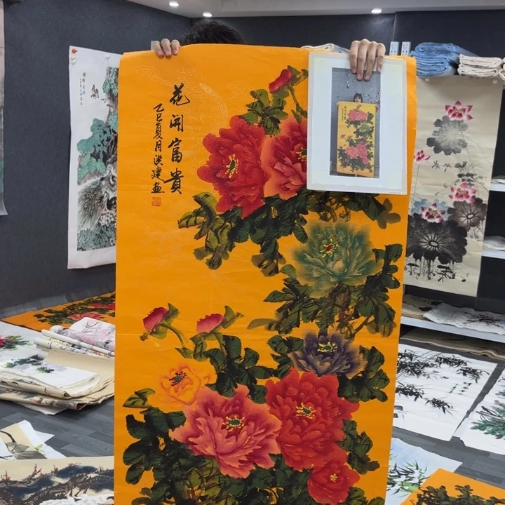 字画等多种形式的艺术作品