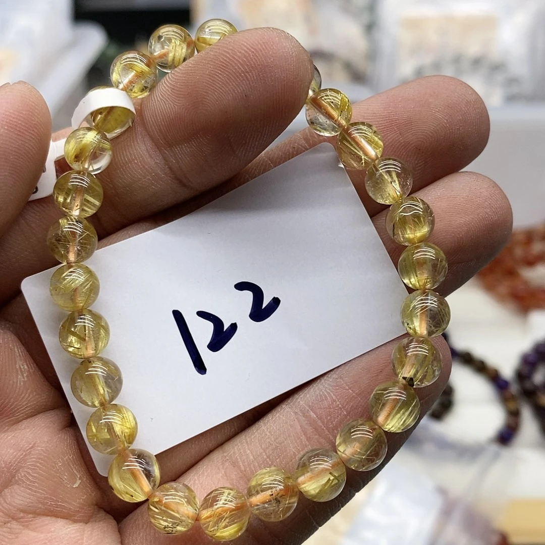 水晶手串未镶嵌天然