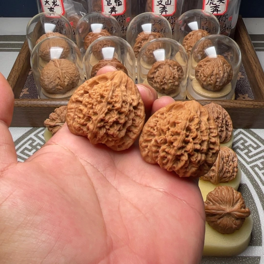 吊坠文玩核桃41全品三角小众