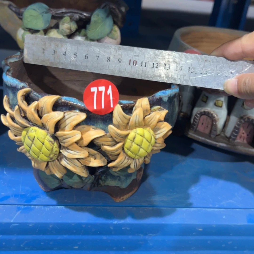 771 号陶然花器手工花盆