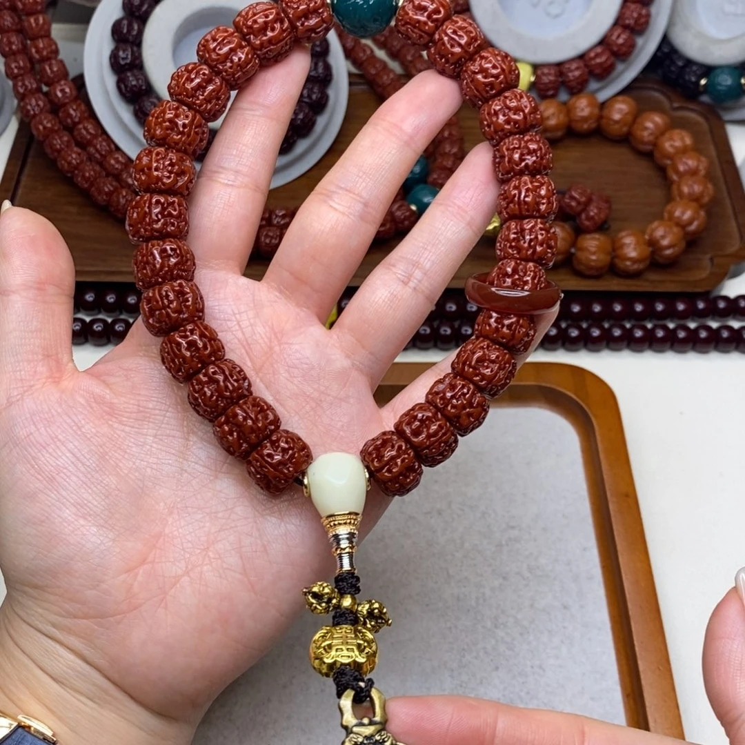 金刚菩提吊坠14一代龙手持