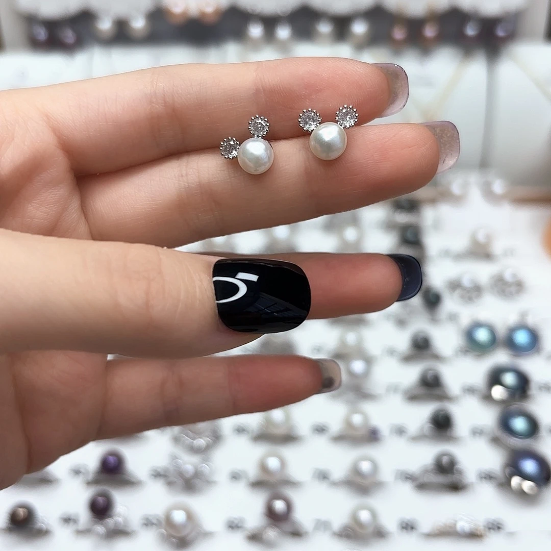 戒指未镶嵌淡水珍珠