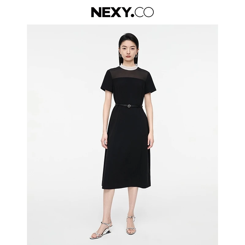 NEXY.CO/奈蔻连衣裙|奢级醋纤|重要场合|仲夏出游|晚宴|XF06076