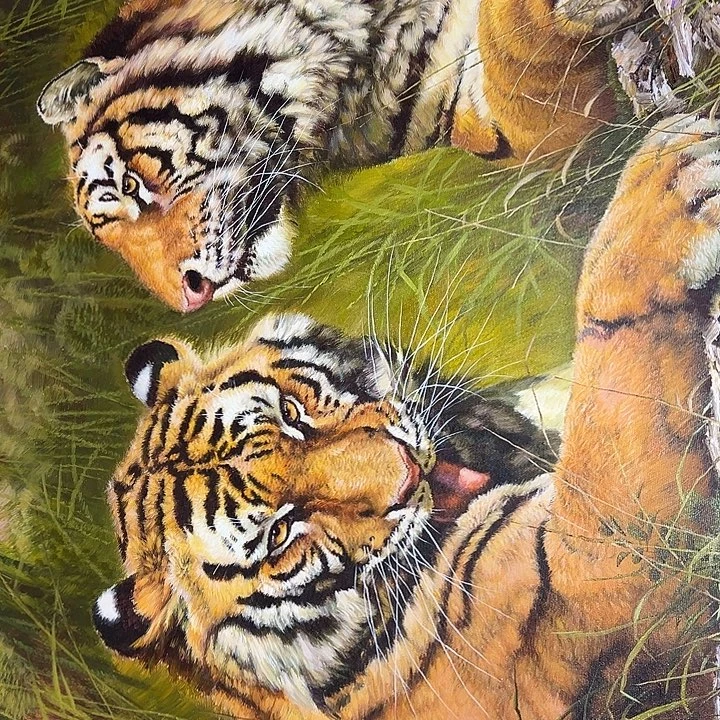 油画会一直恭喜仔仔细细