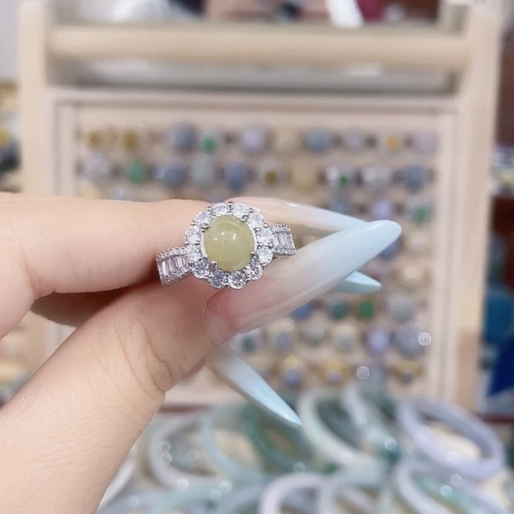 颈饰未镶嵌翡翠天然翡翠Ａ货