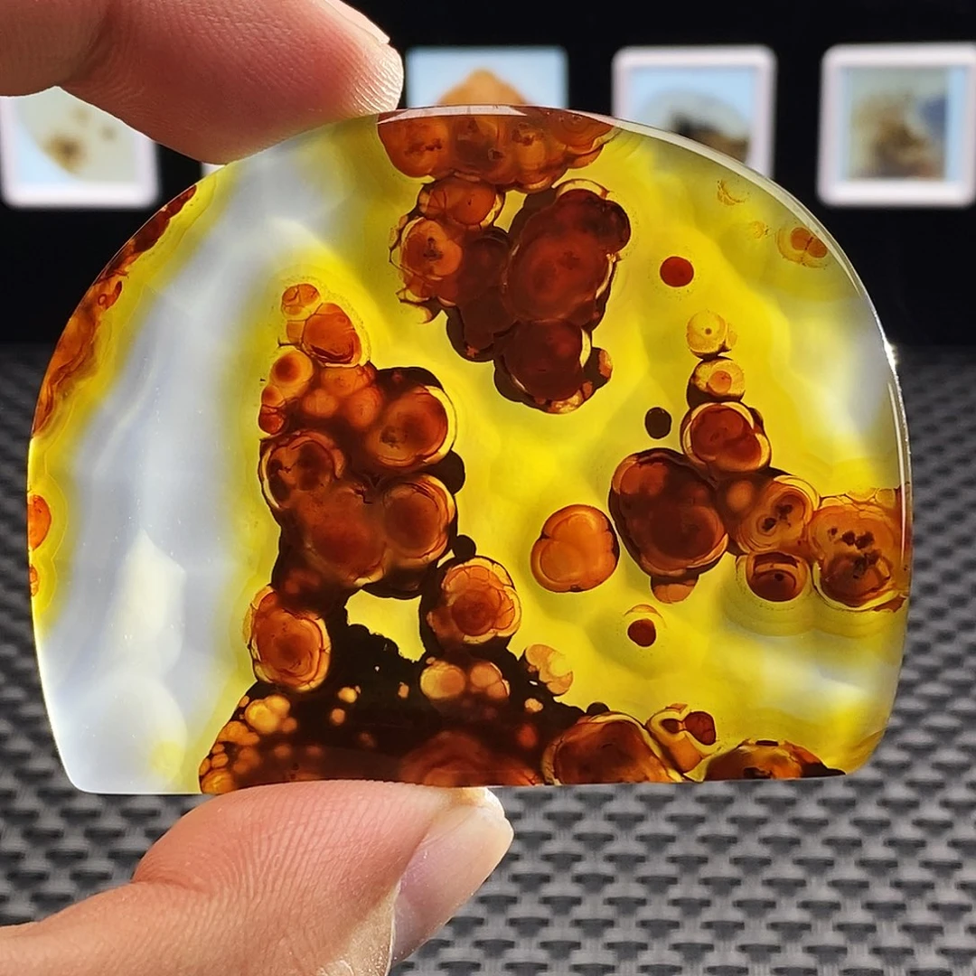 玛瑙/玉髓未镶嵌吊坠(不含链)