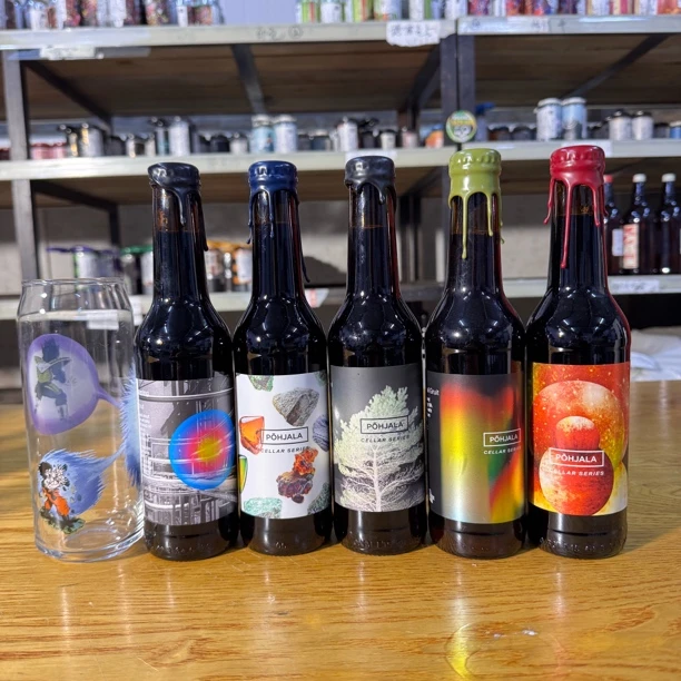 珀亚拉蜡封啤酒5瓶送悟空贝吉塔杯子一个330毫升✖️5瓶