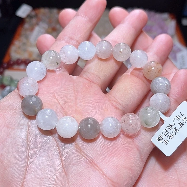 水晶手链未镶嵌229号主图手串  11+